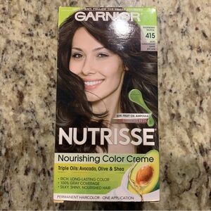 Garnier Nutrisse Nourishing Color Creme Hair Dye 415 Raspberry Truffle